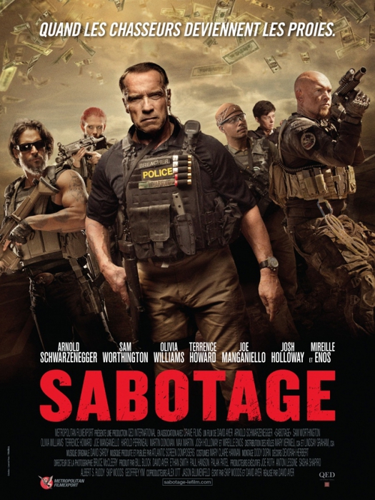 ดูหนังออนไลน์ SABOTAGE (2014) คนเหล็กล่านรก