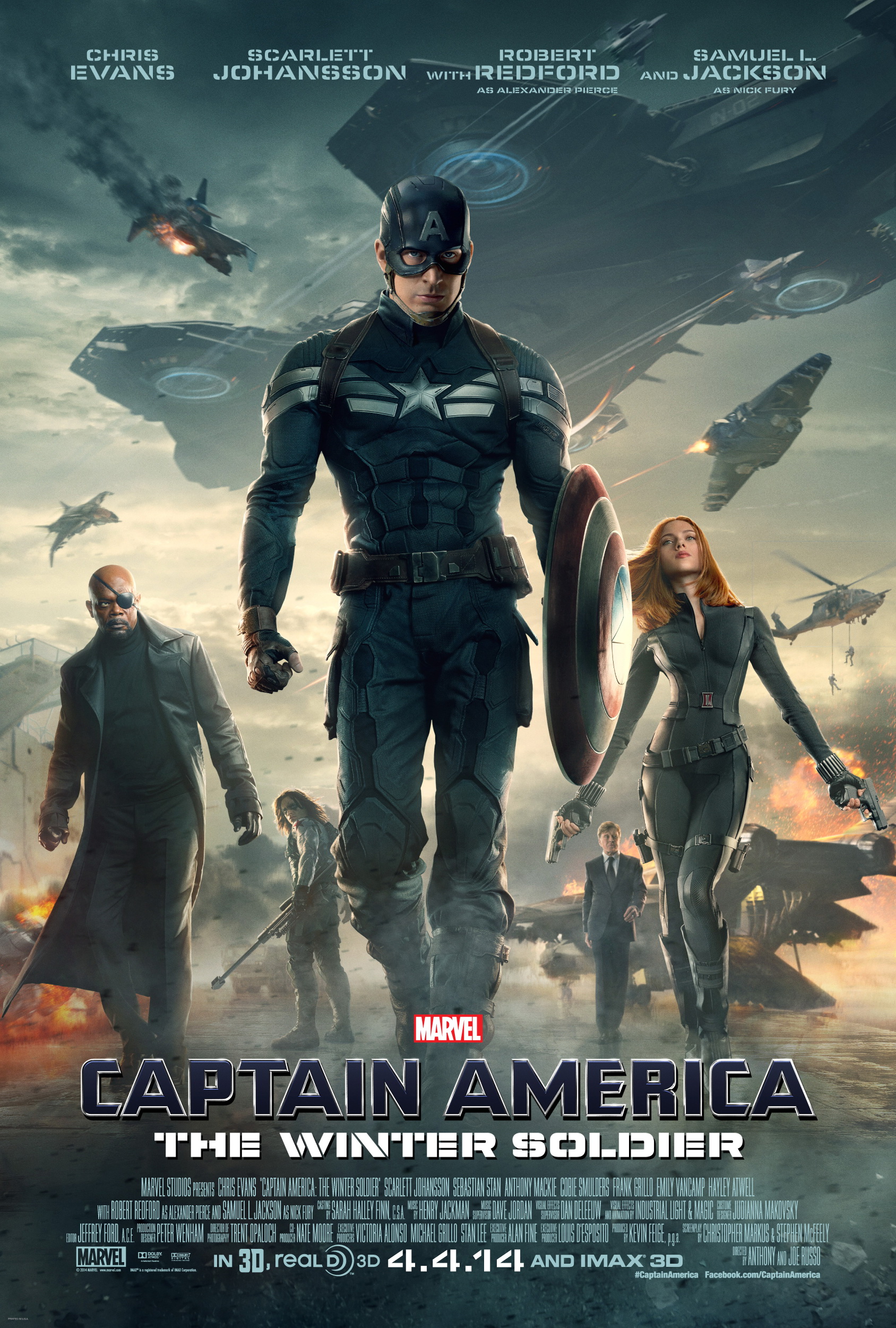 ดูหนังออนไลน์ กัปตันอเมริกา มัจจุราชอหังการ Captain America 2 The Winter Soldier
