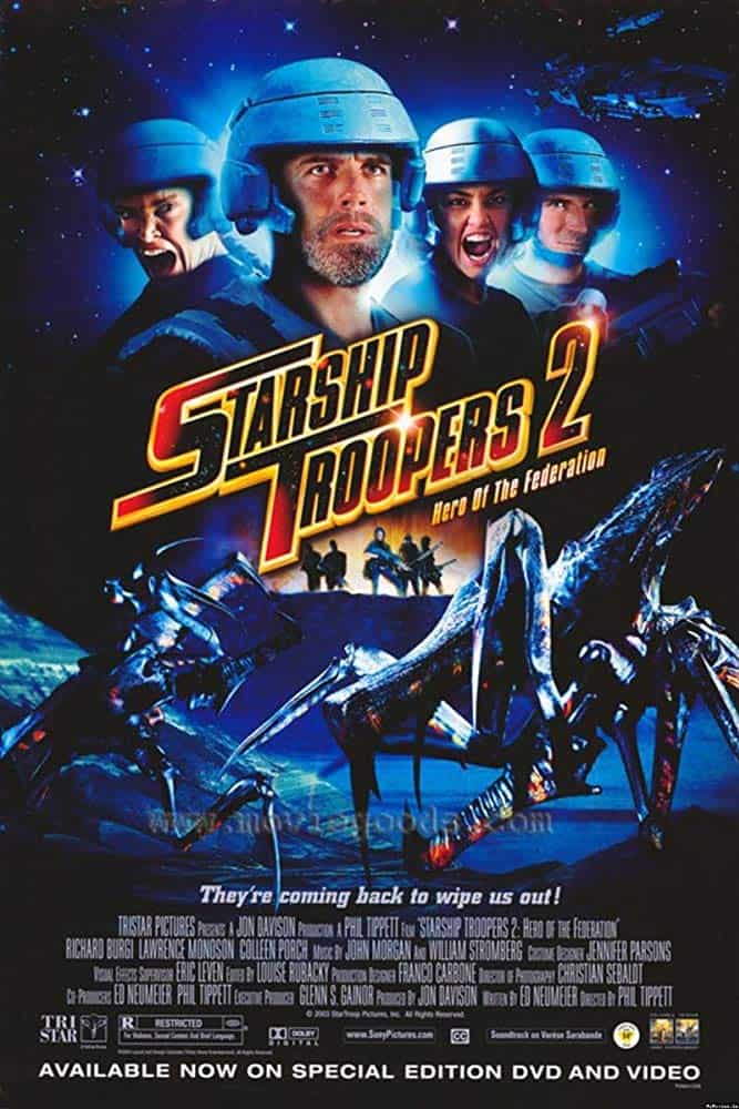 ดูหนังออนไลน์ Starship Troopers 2- Hero of the Federation สงครามหมื่นขาล่าล้างจักรวาล 2 (2004)