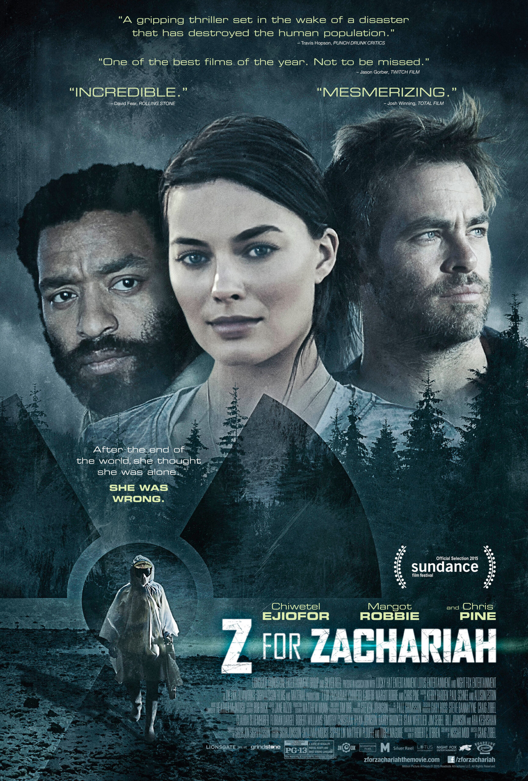 ดูหนังออนไลน์ Z for Zachariah (2015) โลกเหงาเราสามคน